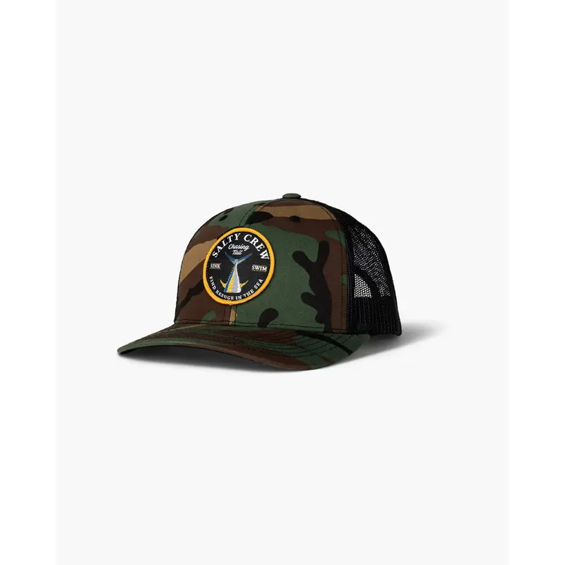 Salty Crew - Bottom Dweller Retro Trucker Cap - Camo