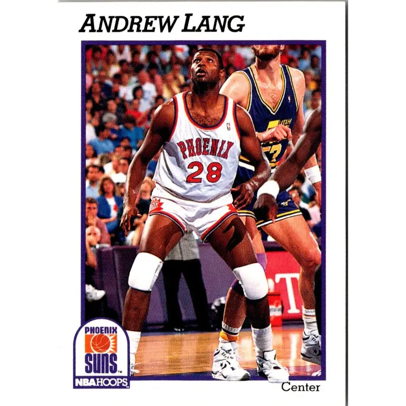 1991 Hoops Andrew Lang #419