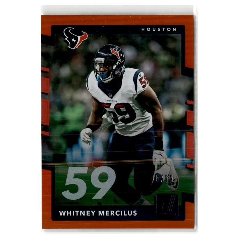 2017 Donruss Press Proof Red Whitney Mercilus #236