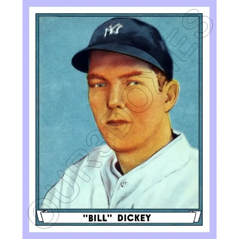 Bill Dickey 1941 Play Ball Reproduction Card - 3772