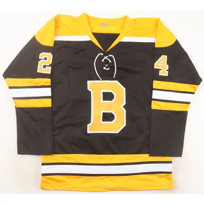Terry O'Reilly Signed Jersey Inscribed "Retired Oct 24 2002" (JSA COA)
