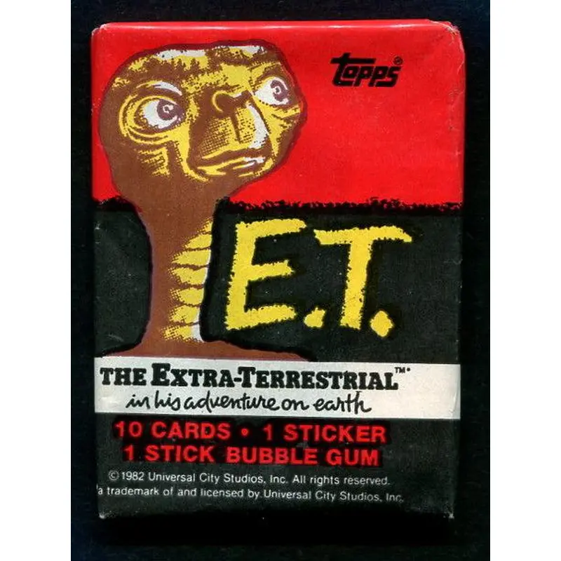 1982 Topps E.T. Unopened Wax Pack