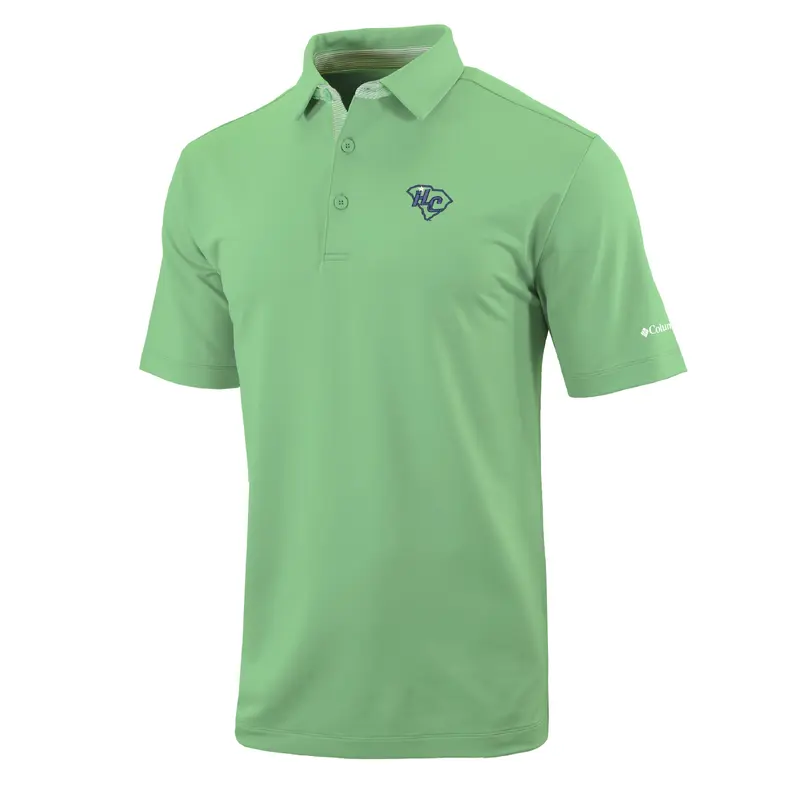 Adult Light Green HC Columbia Polo
