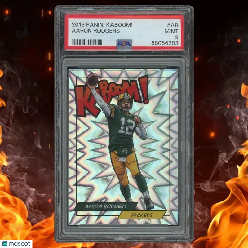 2018 Panini Rewards AARON RODGERS Kaboom! PSA 9 #AR SSP