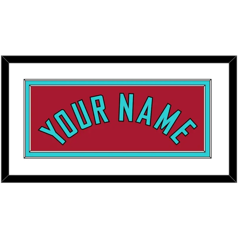 Arizona Name - Alternate Red - Double Mat 1