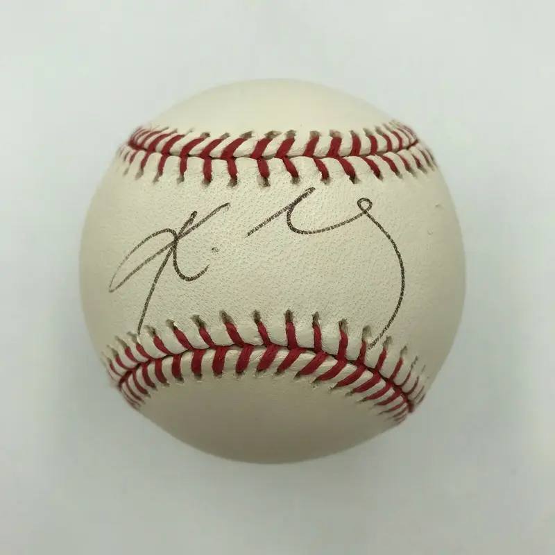 Kobe Bryant Single Signed Official Major League Baseball With PSA DNA COA