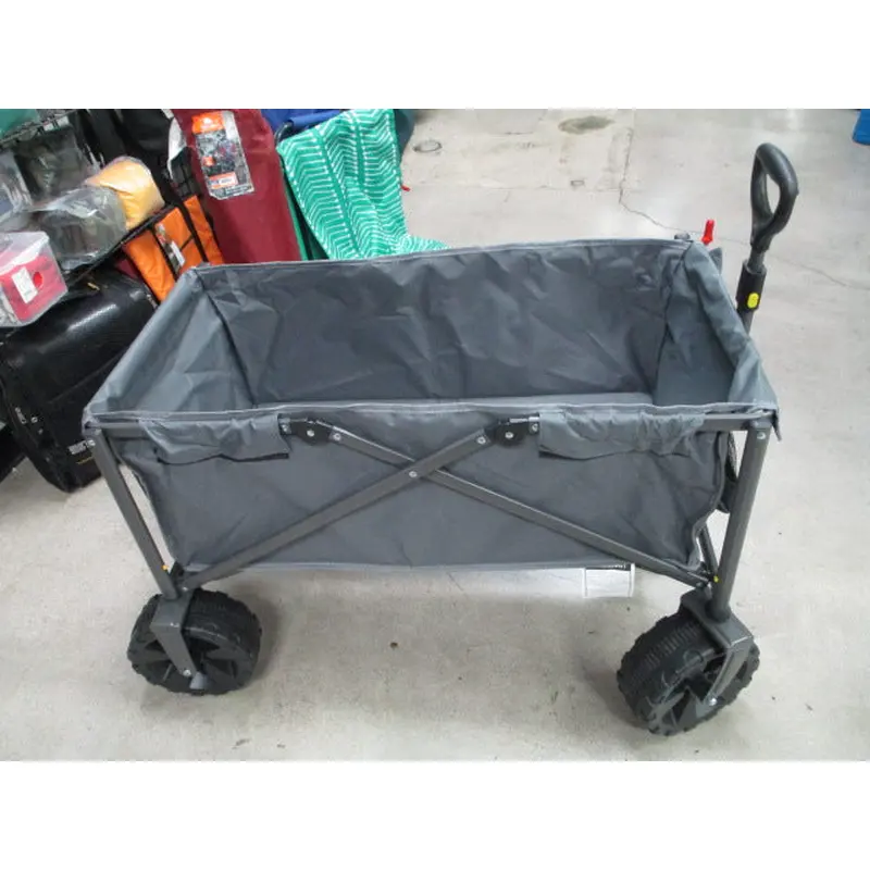 New World Famous Sports All Terrain Folding Wagon W/ Big Wheels