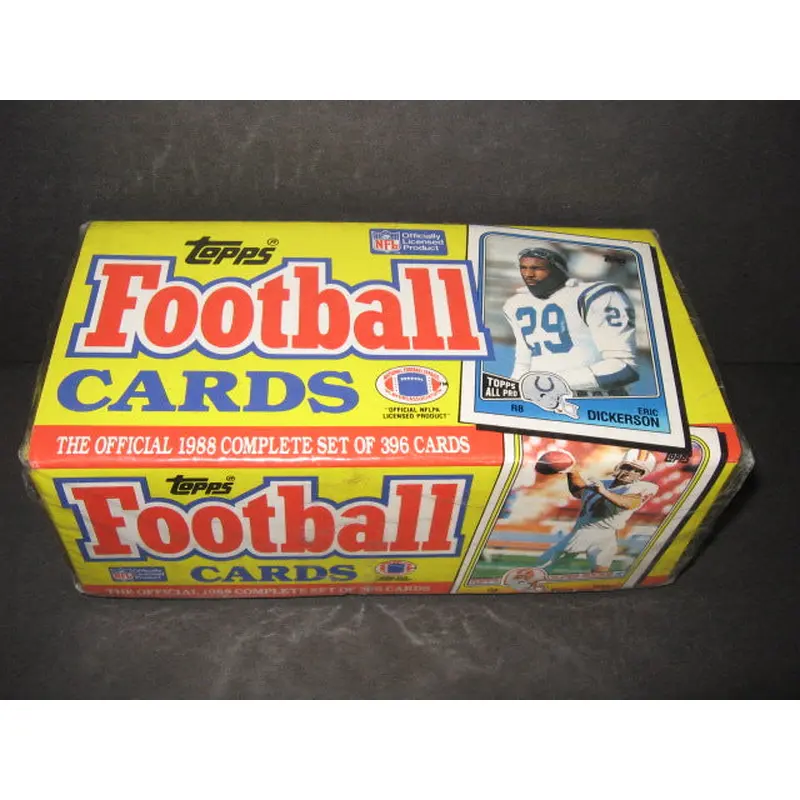1988 Topps Football Factory Set (Holiday)