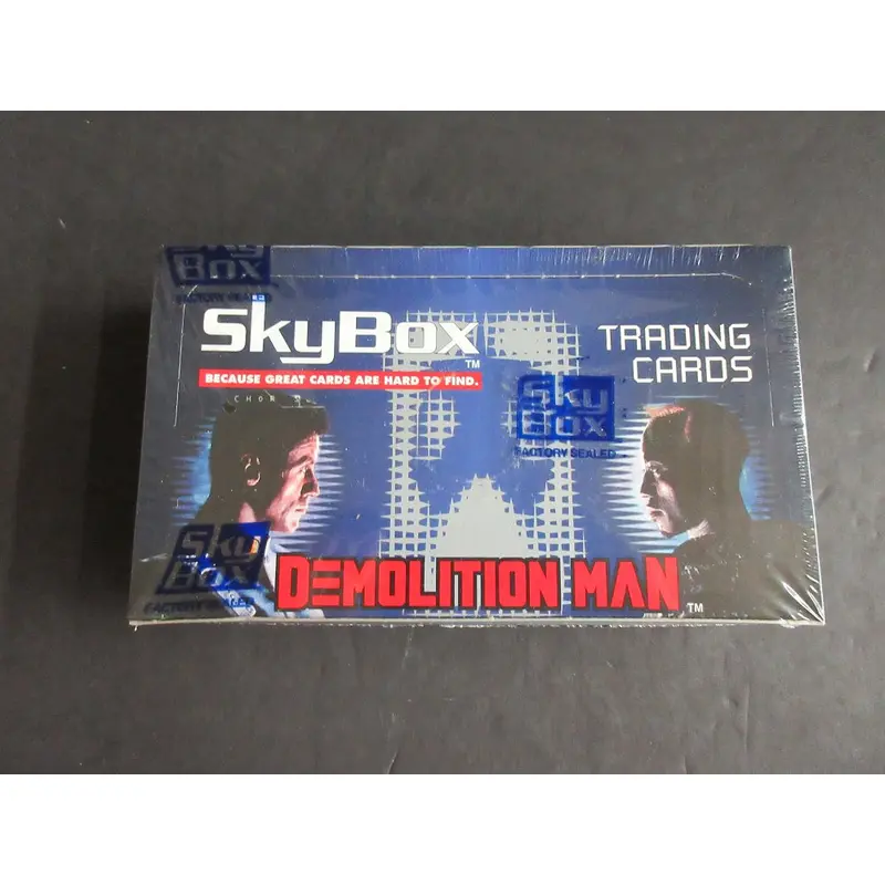 1993 Skybox Demolition Man Box (36/8)