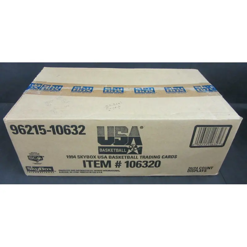 1994 Skybox USA Basketball Case (20 Box)