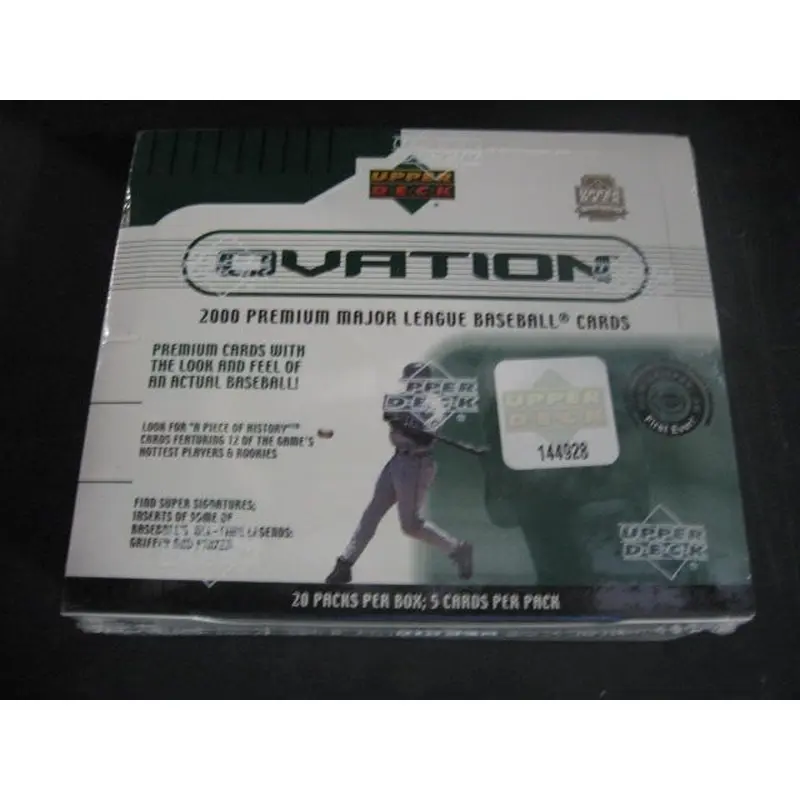 2000 Upper Deck Ovation Baseball Box (Hobby)