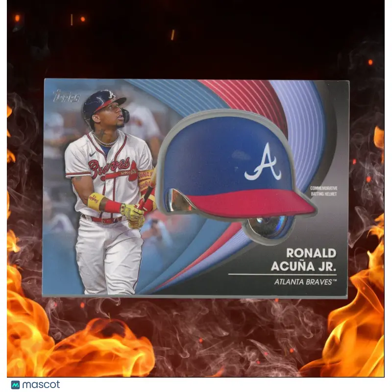 2022 Topps Ronald Acua Jr. Batting Helmet Commemorative Relic #BH-RA