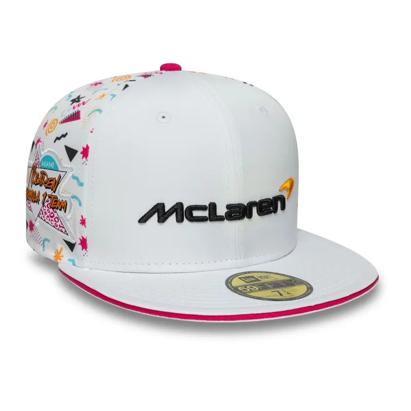 McLaren Racing Miami Race Special White 59FIFTY Fitted Cap
