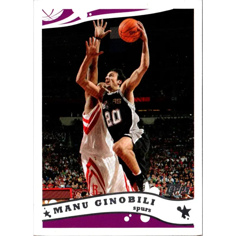 2005 Topps Manu Ginobili #71