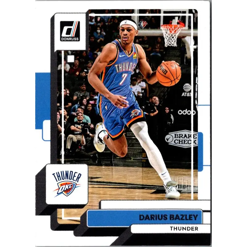 2022 Donruss Darius Bazley #104