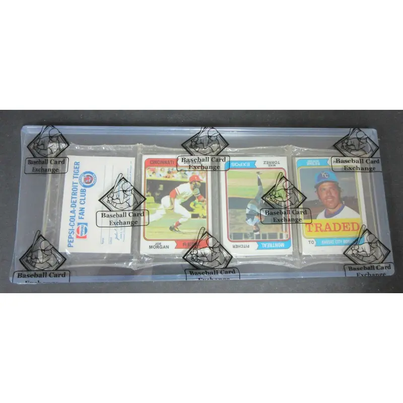 1974 Topps Baseball Unopened Rack Pack (Morgan Top)