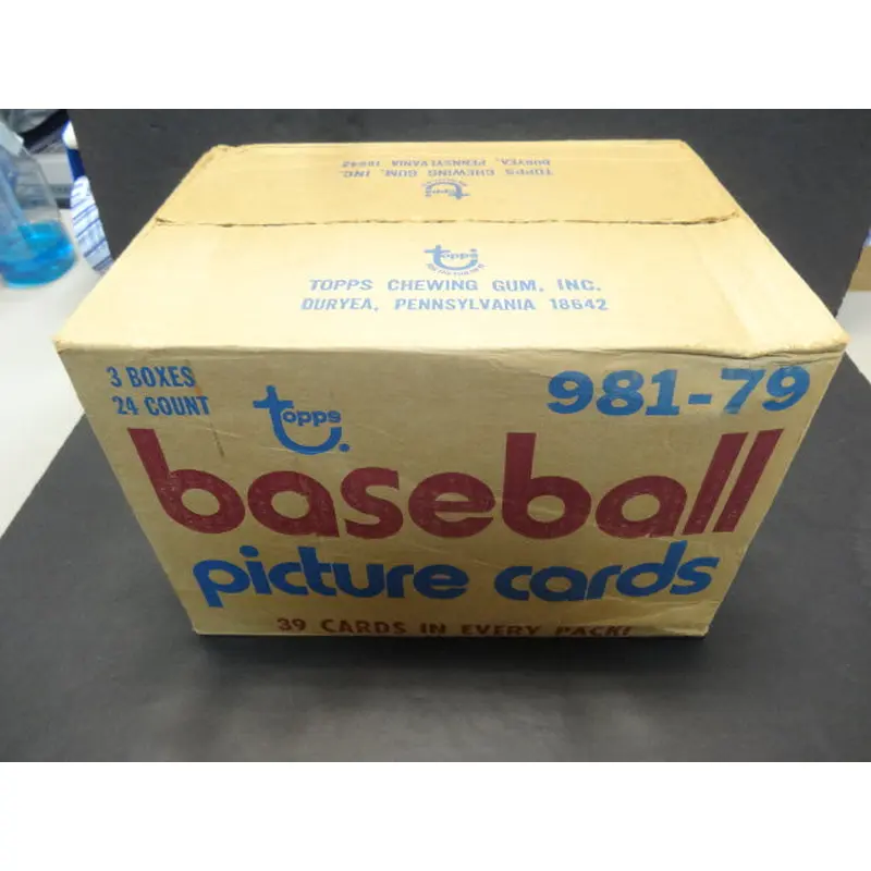 1979 Topps Baseball Rack Pack Case (3 Box)