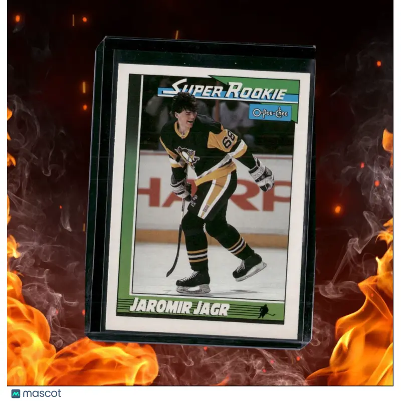 1991-92 O-Pee-Chee Jaromir Jagr Super Rookie #9
