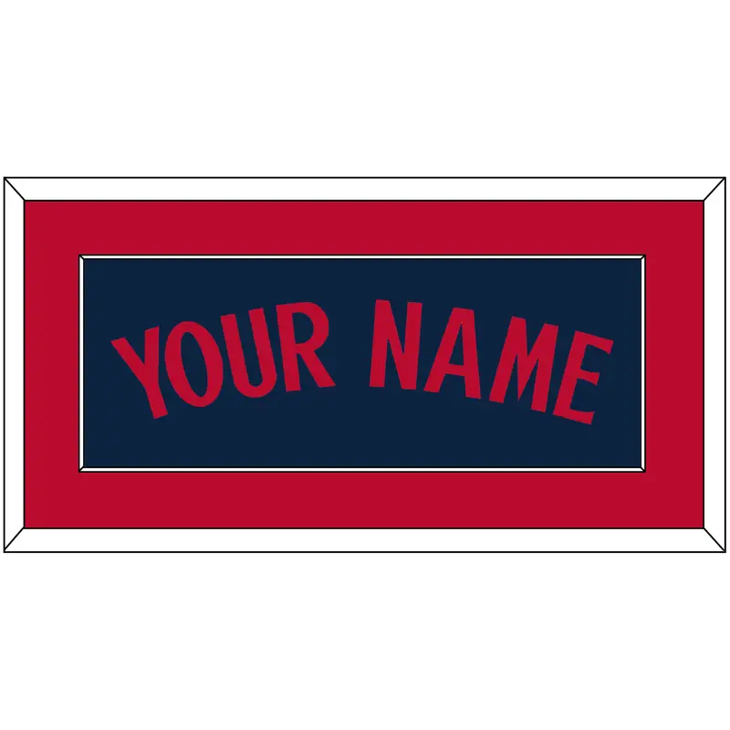 Minnesota Name - Alternate Road Navy - Single Mat 2