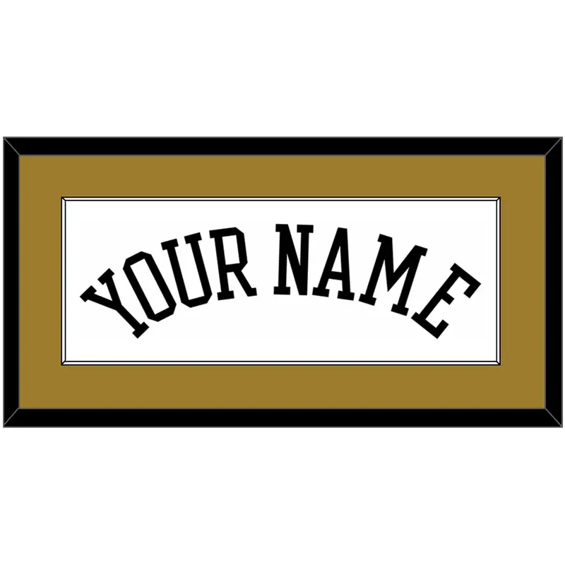 Wake Forest Basketball Name - Home White (2006-2009) - Single Mat 1