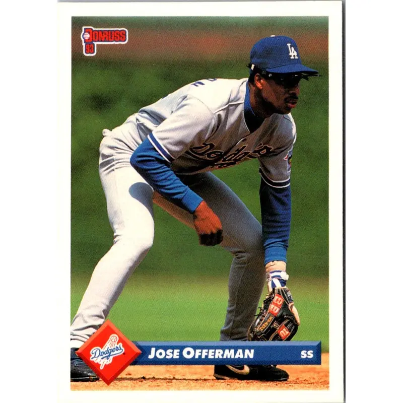 1993 Donruss Jose Offerman #376