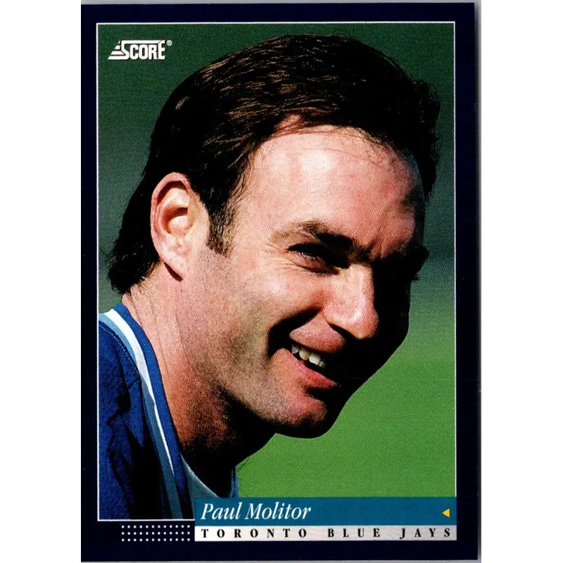 1994 Score Paul Molitor #427