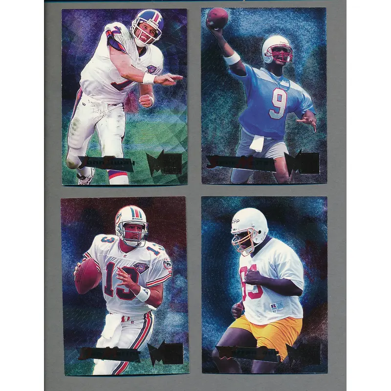 1995 Fleer Metal Football Complete Set (200) NM/MT MT