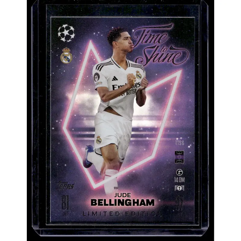 2024-25 Topps Match Attax Champions League - Time To Shine - Jude Bellingham #TTS6