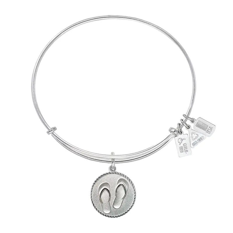 Flip Flops Charm Bangle