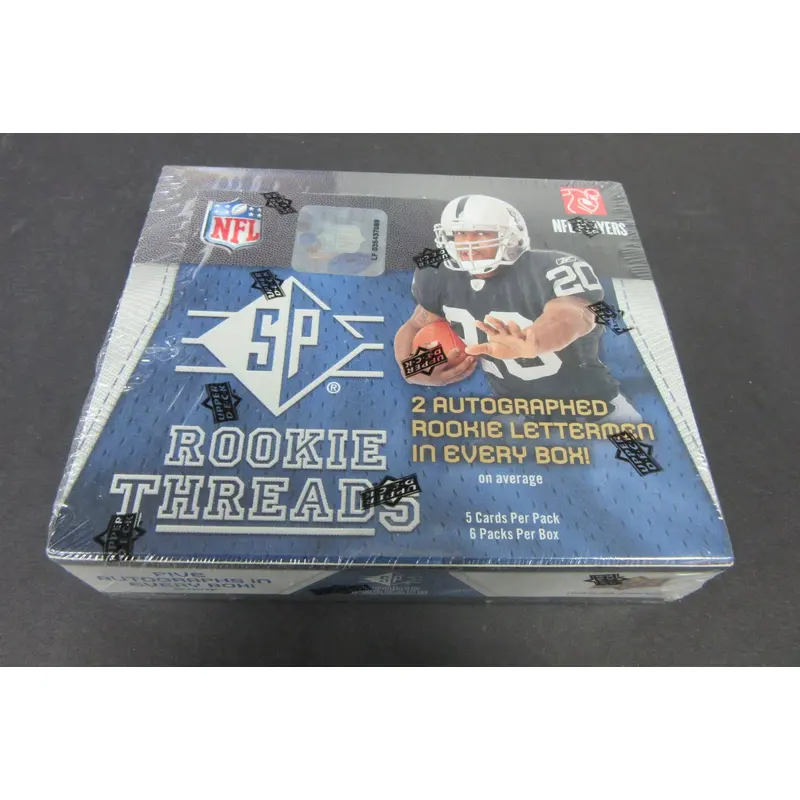 2008 Upper Deck SP Rookie Threads Football Box (Hobby) (6/5)