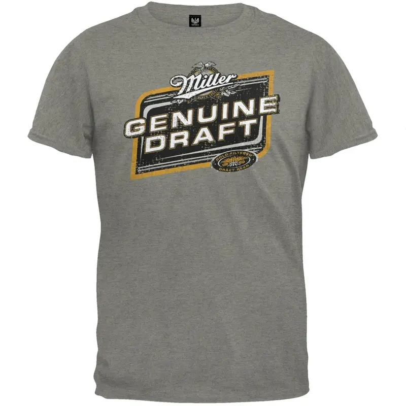 Miller - MGD Distressed Logo Soft T-Shirt
