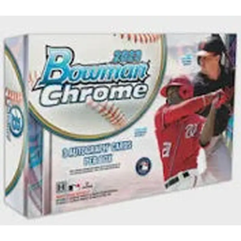 2023 Bowman Chrome Baseball HTA Hobby Box - 12 Box Case