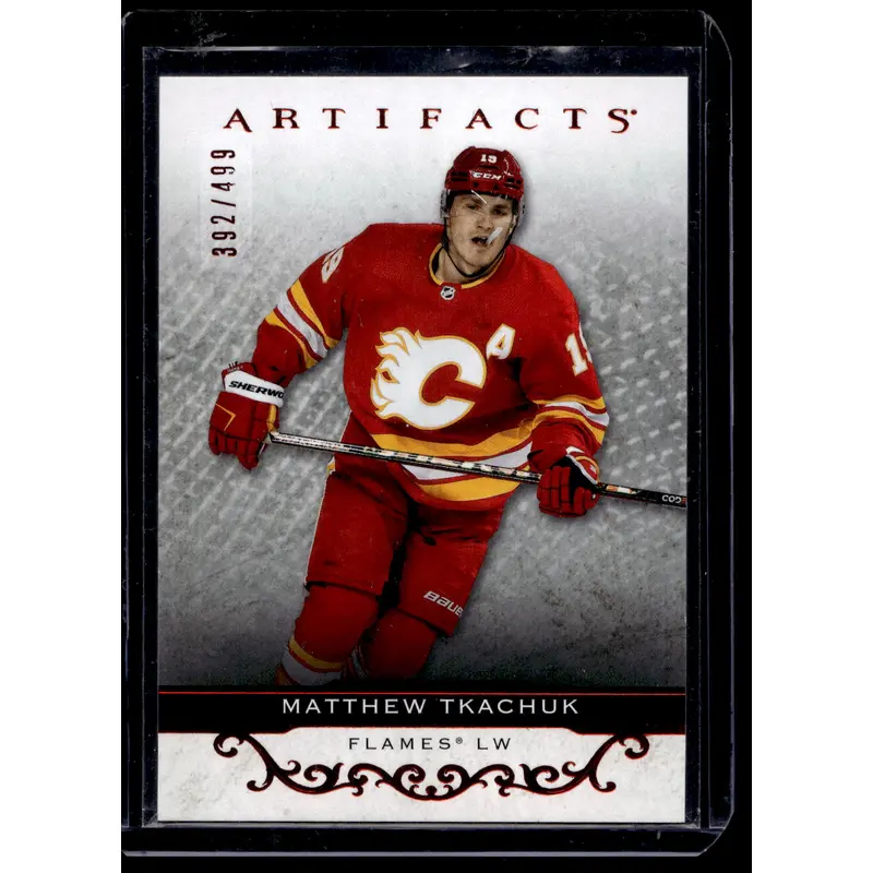 2021-22 Upper Deck Artifacts - Ruby - Stars - Matthew Tkachuk #111 /499