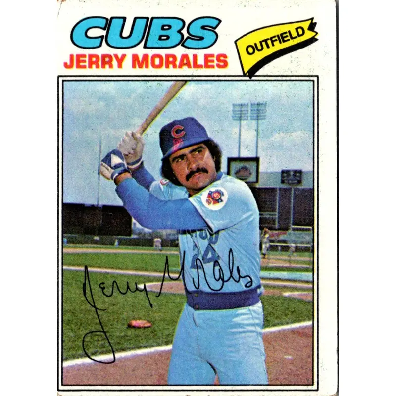1977 Topps Jerry Morales #639
