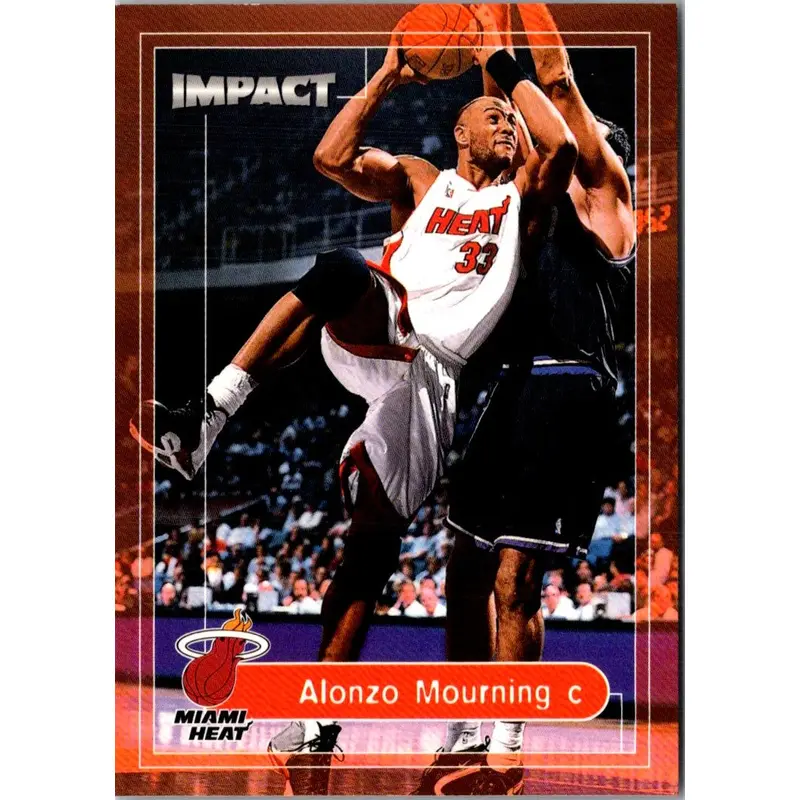 1999 SkyBox Impact Alonzo Mourning #26