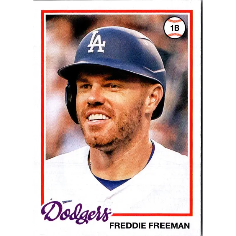 2022 Topps Archives Freddie Freeman #107