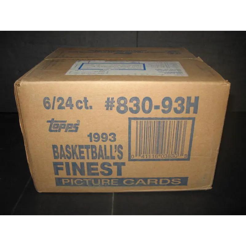 1993/94 Topps Finest Basketball Case (Hobby) (6 Box)