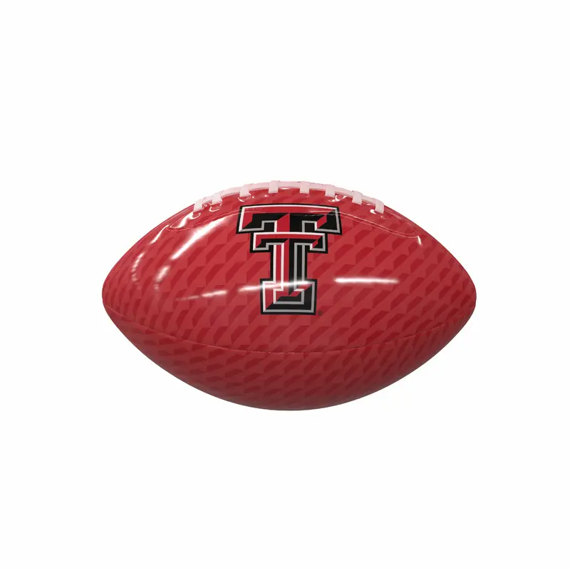 Texas Tech Carbon Fiber Mini Size Glossy Football