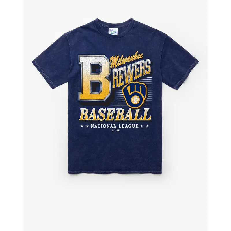 MILWAUKEE BREWERS LOCKER '47 VINTAGE TUBULAR TEE