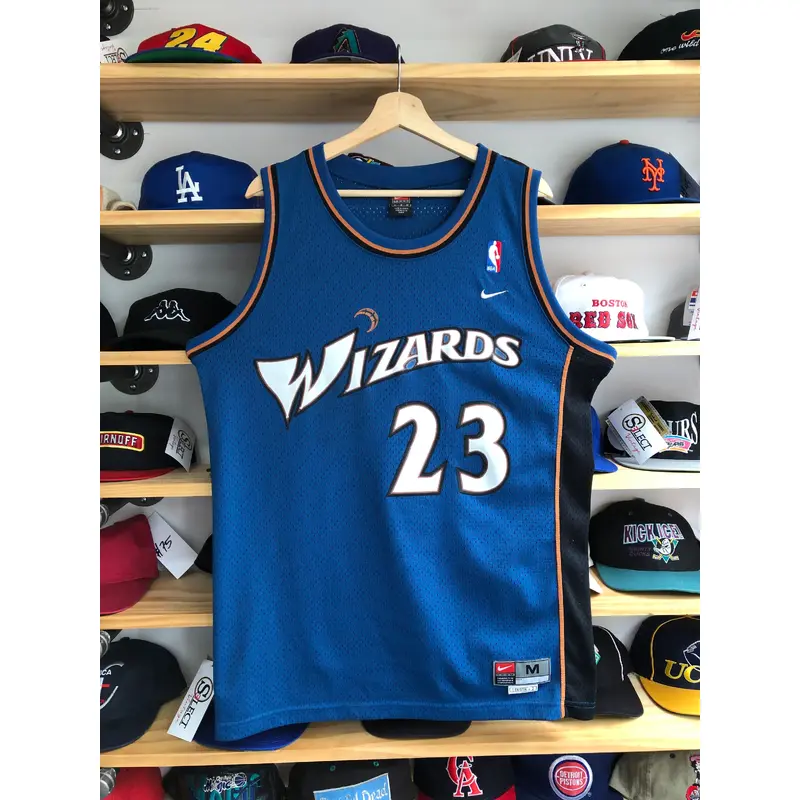 Vintage Nike Washington Wizards Michael Jordan Swingman Jersey Size Medium