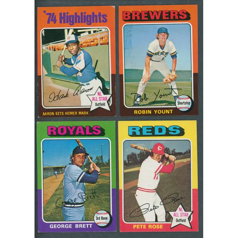 1975 Topps Baseball Mini Complete Set EX EX/MT (660) (22-7)
