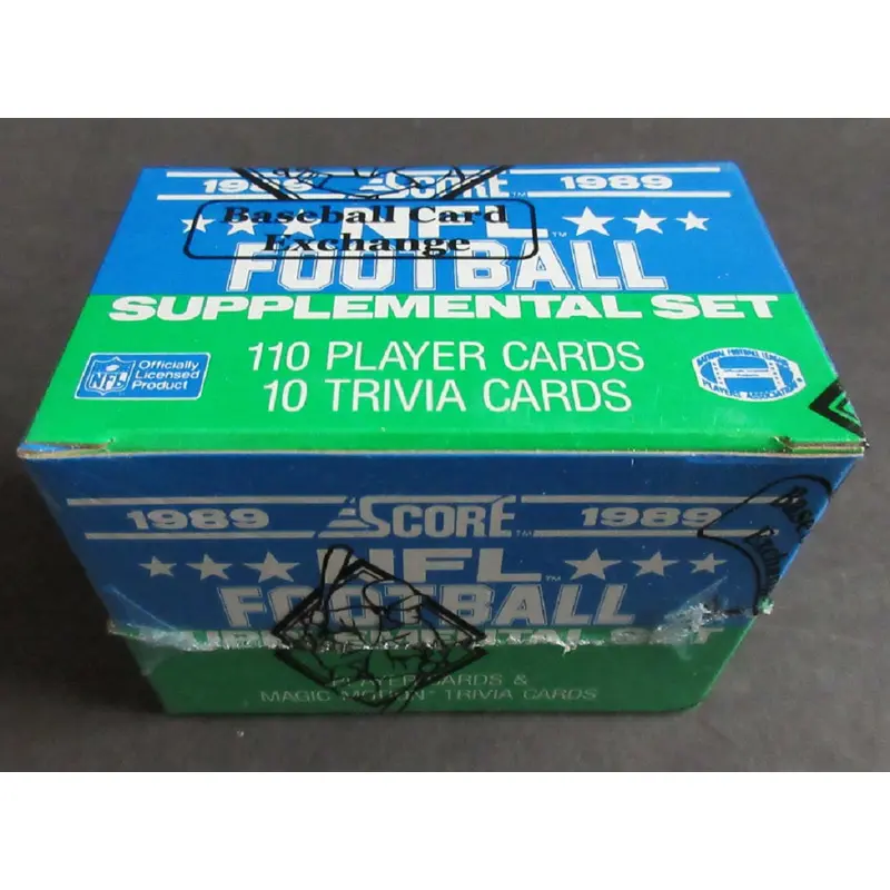 1989 Score Football Supplemental Factory Set (FASC)