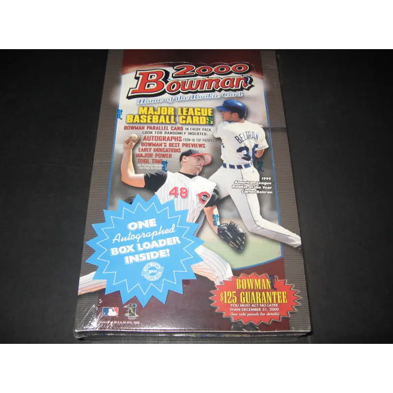 2000 Bowman Baseball Jumbo Box (HTA) (12/21)