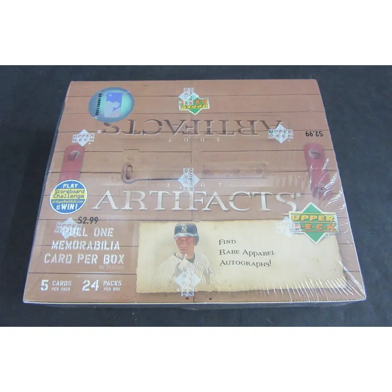 2007 Upper Deck Artifacts Baseball Box (Retail)