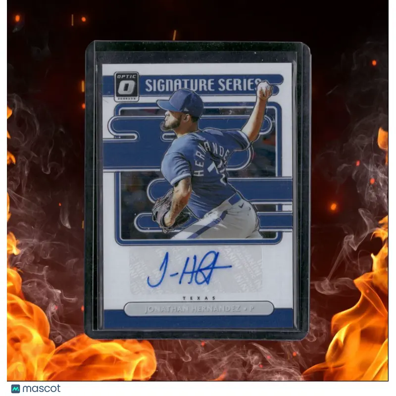 2021 Panini Donruss Optic Jonathan Hernandez Signature Series Auto #SS-JH