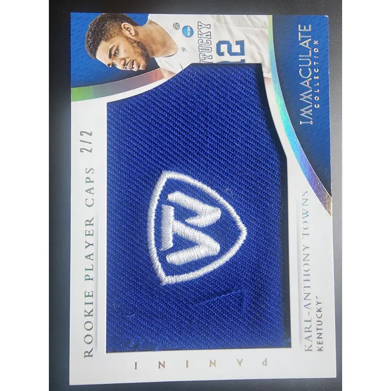Karl-Anthony Towns 2015 Panini Immaculate Collegiate Rookie Player Caps #2/2