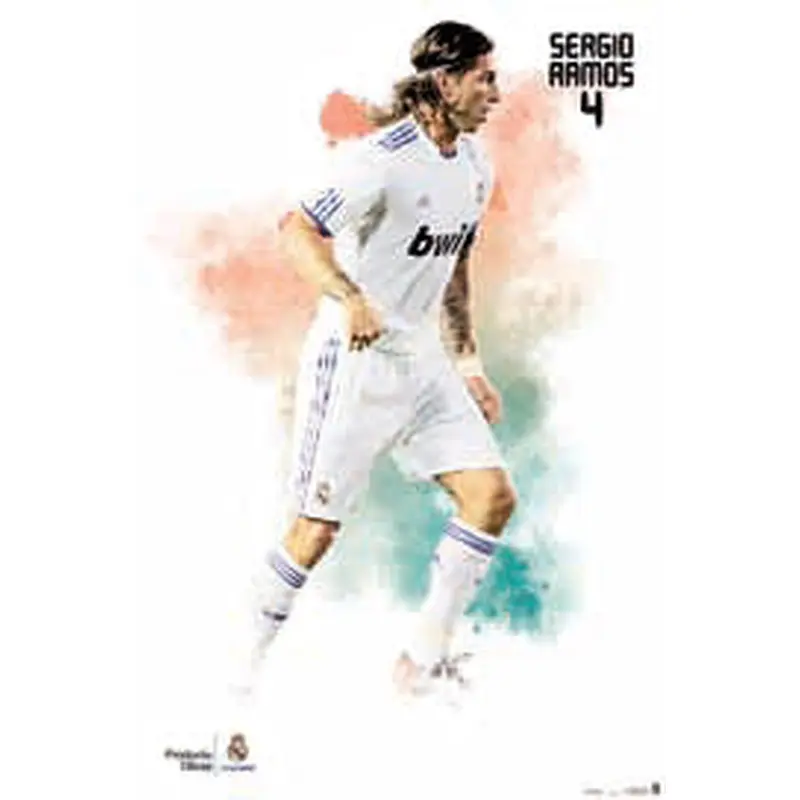 Sergio Ramos "SuperAction" (2010/11) Real Madrid Poster - G.E. (Spain)