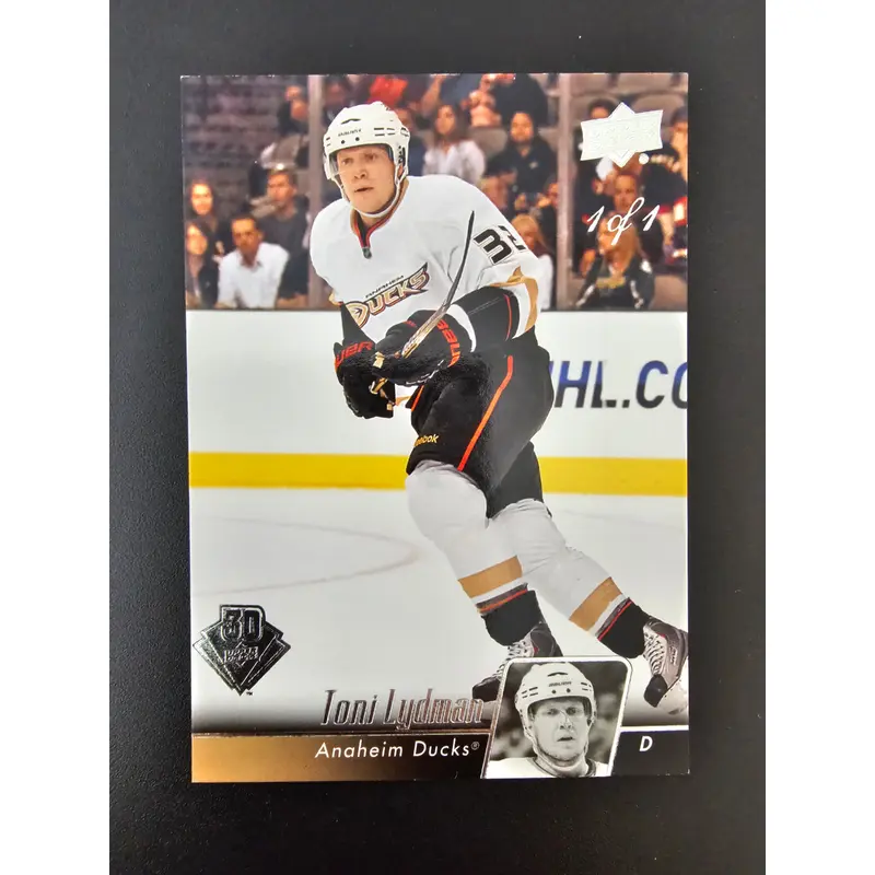 2019-20 Upper Deck 30th Anniversary Buyback 2010-11 - Toni Lydman #256 1of1