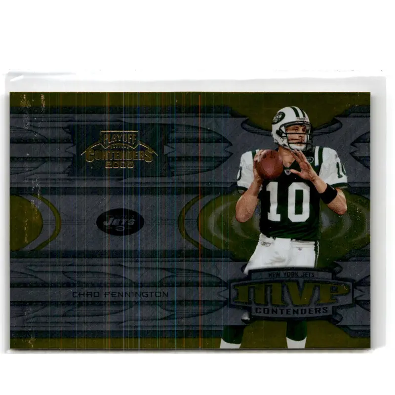 2005 Playoff Contenders MVP Gold Chad Pennington #MVP-4 0238/1250