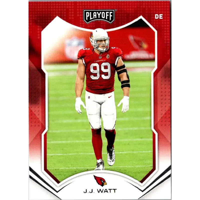 2021 Panini Playoff Red Zone J.J. Watt #179